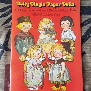 Dolly Dingle Paper Dolls in Full Color with 30 Dolls